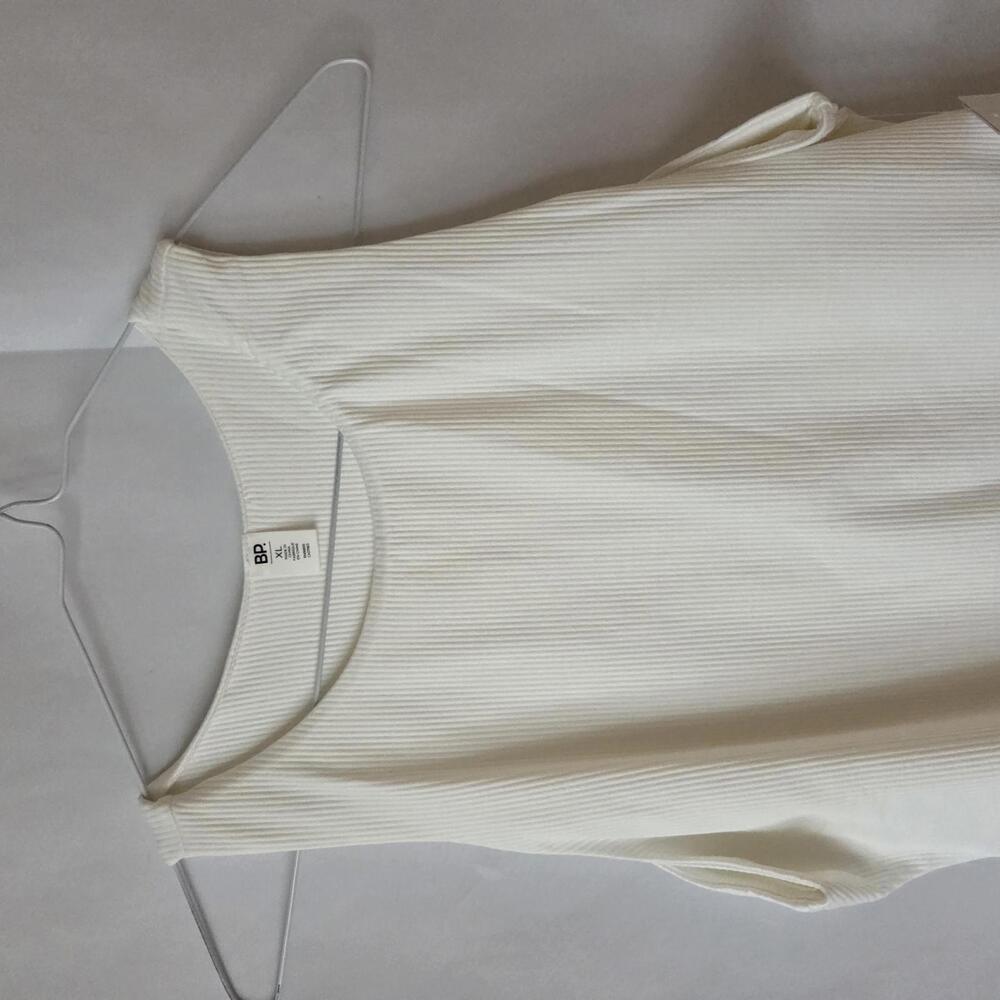 BP. Ribbed‎ White Bodysuit - XL